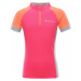 Alpine Pro Sorano Detské cyklo tričko KTSR163 ružová
