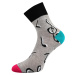 Boma Ivana 54 Dámske vzorované ponožky - 3 páry BM000001380200105814 mix