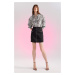 DEFACTO A-Line Normal Waist Lined Mini Skirt