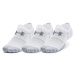 Under Armour Heatgear Ultralowtab 3-Pack White