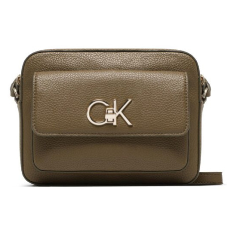 Calvin Klein Kabelka Re-Lock Camera Bag With Flap Pbl K60K609397 Kaki