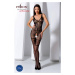 Passion BS069 black - Bodystocking Farba: Čierna