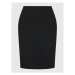 Boss Puzdrová sukňa Vikena 50457400 Čierna Regular Fit