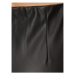 Bruuns Bazaar Nohavice z imitácie kože Christa BBW3601 Čierna Slim Fit