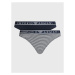 Emporio Armani Underwear Súprava 2 kusov klasických nohavičiek 163334 3R219 21136 Tmavomodrá
