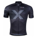 Rosti X DL ZIP Pánsky cyklistický dres, tmavo modrá, veľkosť