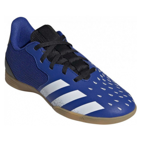 adidas PREDATOR FREAK.4 IN SALA J Detská halová obuv, modrá, veľkosť