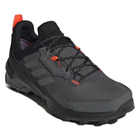 ADIDAS-Terrex AX4 GTX grey five/grey four/solar red Šedá