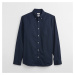 Košeľa GAP Stardard Oxford Shirt Tapestry Navy