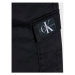 Calvin Klein Jeans Bavlnené šortky Cargo IB0IB01608 Čierna Regular Fit