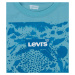 Levi's Kids Tričko 'Odessy'  modrosivá / svetlomodrá / biela