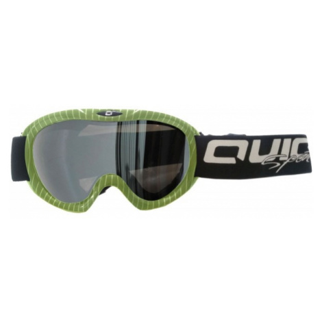 Quick JR CSG-030 Detské lyžiarske okuliare, zelená, veľkosť