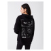 LC Waikiki Printed Long Sleeve Oversize Women's Hoodie