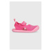 Detské sandále New Balance ružová farba
