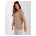 Jumper BA SW 8001 1.16P tmavo lila jedna