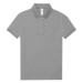 B&amp;C Dámske polo tričko PW461 Sport Grey (Heather)