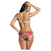 Sivé bikiny s kvetinovým spodkom Pamela Silver M-421 (7)