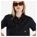 Dickies Cropped Short Sleeve Work Shirt Black