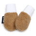 T-TOMI TEDDY Gloves Brown rukavice pre deti od narodenia 12-18 months