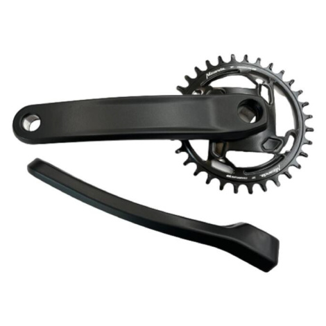 Stredové zloženie na MTB jednoprevodník 9 rýchlostí 32 zubov 175 mm hranatá os ROCKRIDER