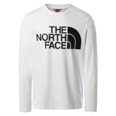 The North Face STANDARD LS TEE Pánske tričko s dlhým rukávom, biela, veľkosť