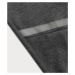 Šedé pánske teplákové nohavice s reflexnými prvkami (8K189-5)