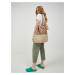 Hnedá dámska vzorovaná plážová taška BARTS