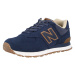 new balance Nízke tenisky '574'  námornícka modrá / koňaková