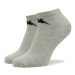 Kappa Súprava 3 párov vysokých ponožiek unisex 708068 Sivá