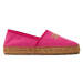 LOVE MOSCHINO Espadrilky JA10572G0IJP5604 Ružová