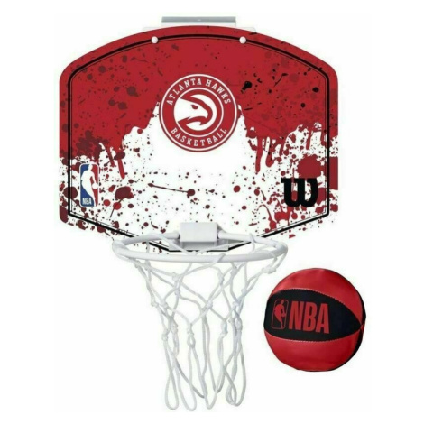 Wilson NBA Team Mini Hoop Atlanta Hawks Basketbal