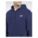 Reebok Mikina Reebok Identity Fleece Over-the-Head Hoodie IB2994 Modrá