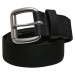 Canvas belt with loops black