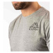 Kappa LOGO EDWIN Pánske tričko, tmavo sivá, veľkosť