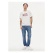 Pepe Jeans Tričko Clag PM509384 Biela Regular Fit