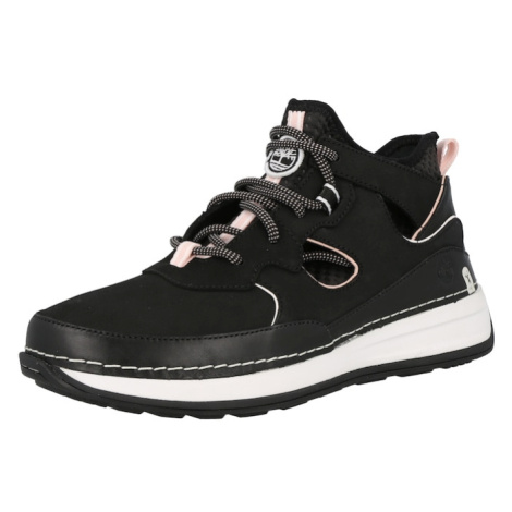 TIMBERLAND Športové šnurovacie topánky  ružová / čierna / biela