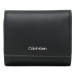 Calvin Klein Malá dámska peňaženka Ck Must Trifold Xs K60K610370 Čierna