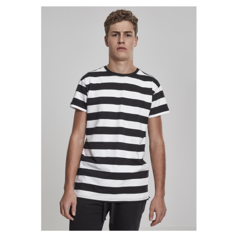 Blok Stripe Tee blk/wht Urban Classics