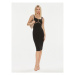 Marciano Guess Úpletové šaty 4GGK25 5634Z Čierna Bodycon Fit