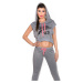 Trendy KouCla Dance chillhoodie + zipp in the back white