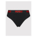 Hugo Stringové nohavičky Thong Sporty Logo 50469651 Čierna