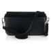 Kabelka Karl Lagerfeld Icon K Sm Flap Shb Suede Black