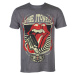 Tričko metal ROCK OFF Rolling Stones 40 Licks Čierna