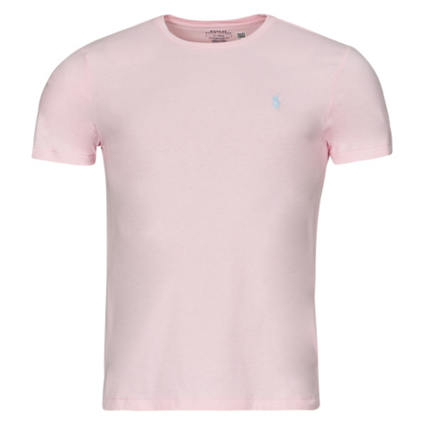 Polo Ralph Lauren  T-SHIRT AJUSTE EN COTON  Tričká s krátkym rukávom Ružová