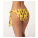 Aloha From Deer Hawaii Pineapple Bikini Bows Bottom WBBB AFD727 Yellow