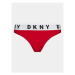 DKNY Klasické nohavičky DK4513 Červená