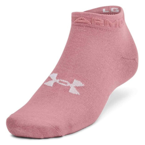 Under Armour ESSENTIAL LOW CUT 3PK Dámske ponožky, ružová, veľkosť