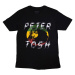 Peter Tosh tričko Lightning Logo Čierna