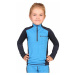 Alpine Pro Signoro Detské spodné tričko s dlhým rukávom KUNP013 Blue aster