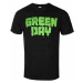Tričko metal PLASTIC HEAD Green Day LOGO Čierna